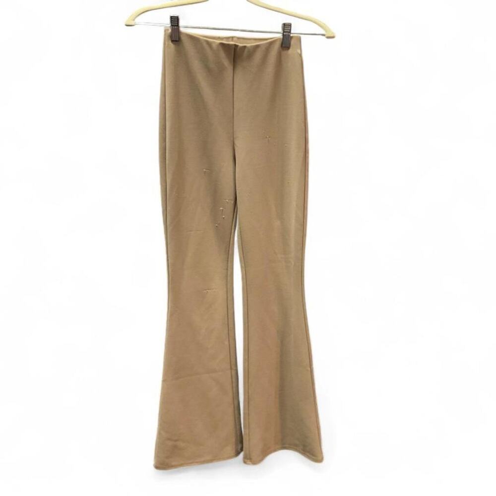 Hm tan flare pants in
